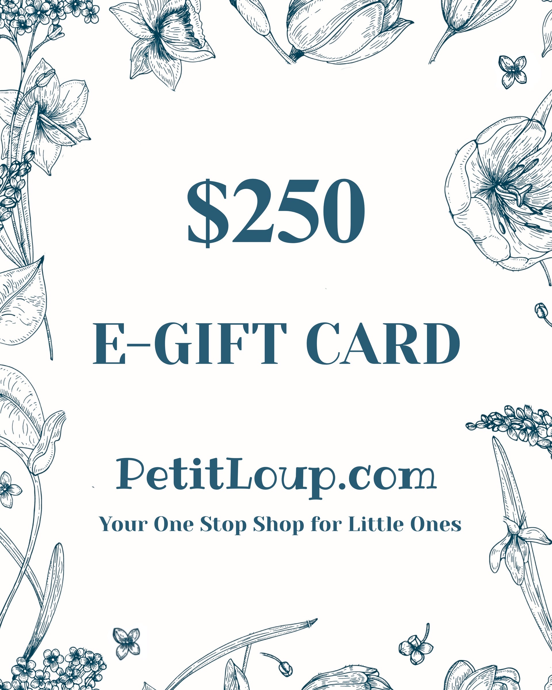 $250 GIFT CARD