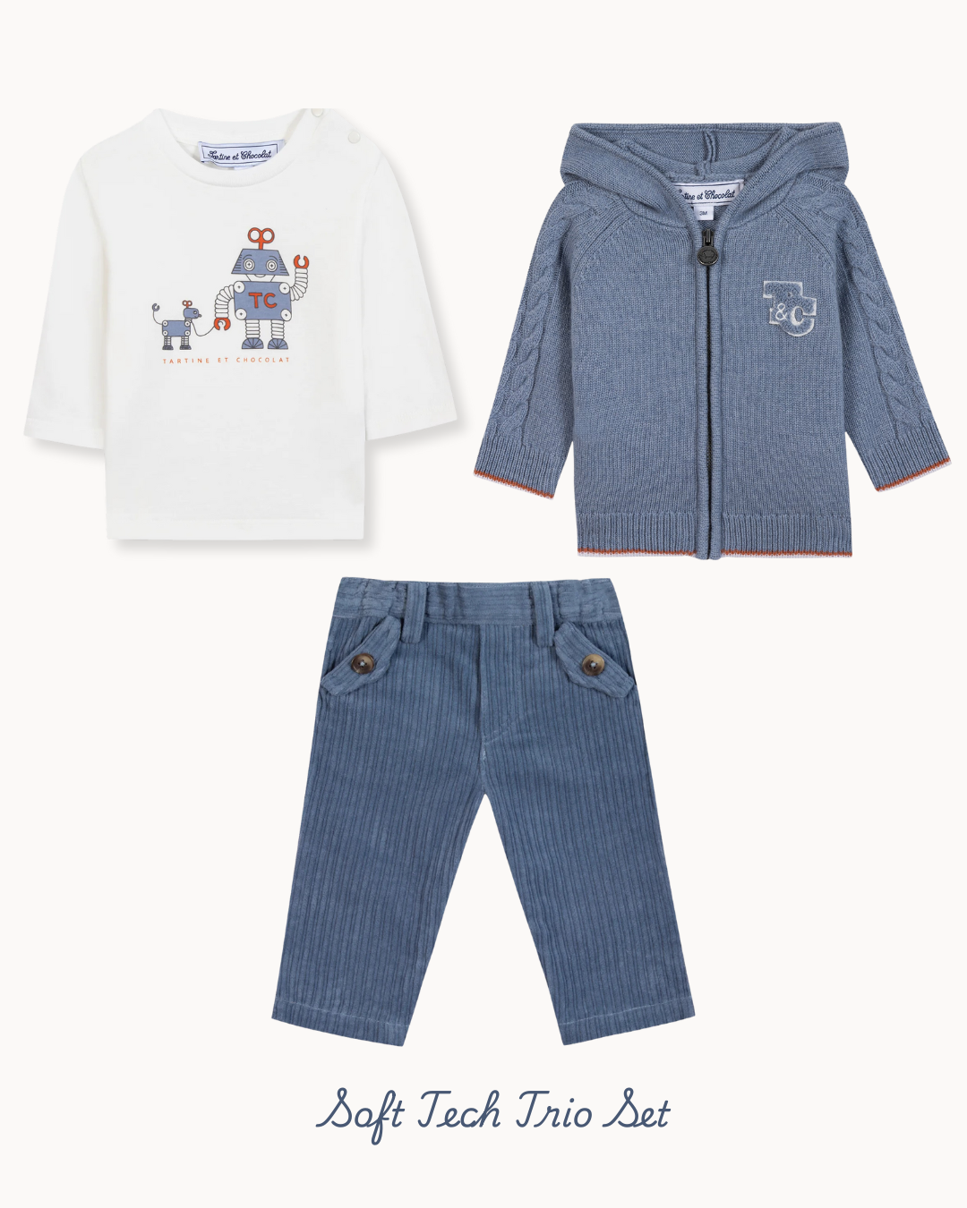 Soft Tech Trio Set