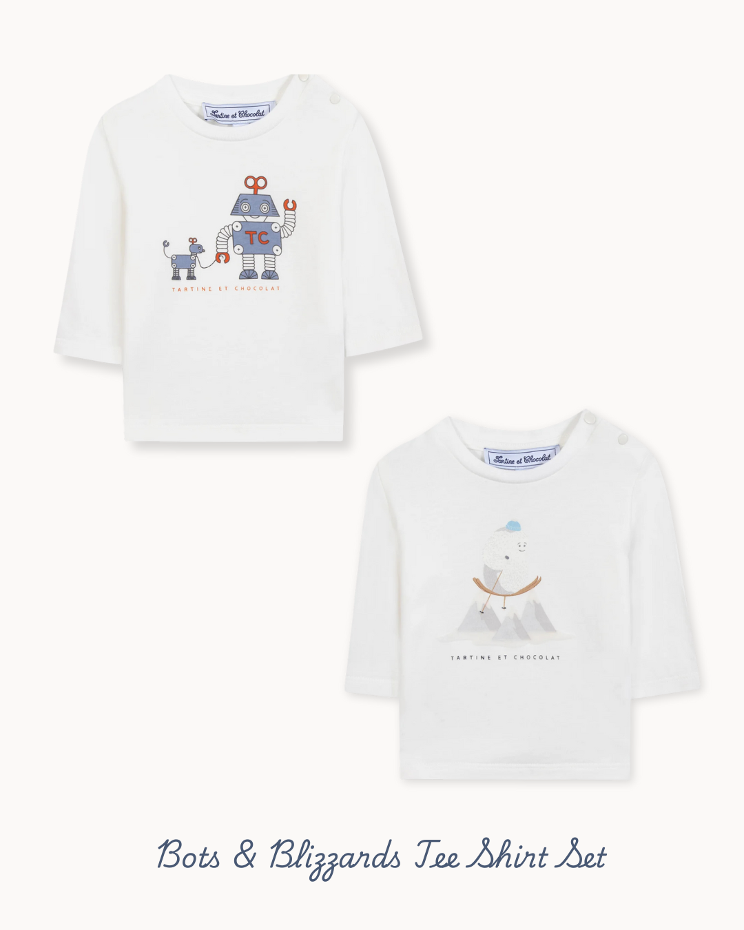 Bots & Blizzards Tee Shirt Set