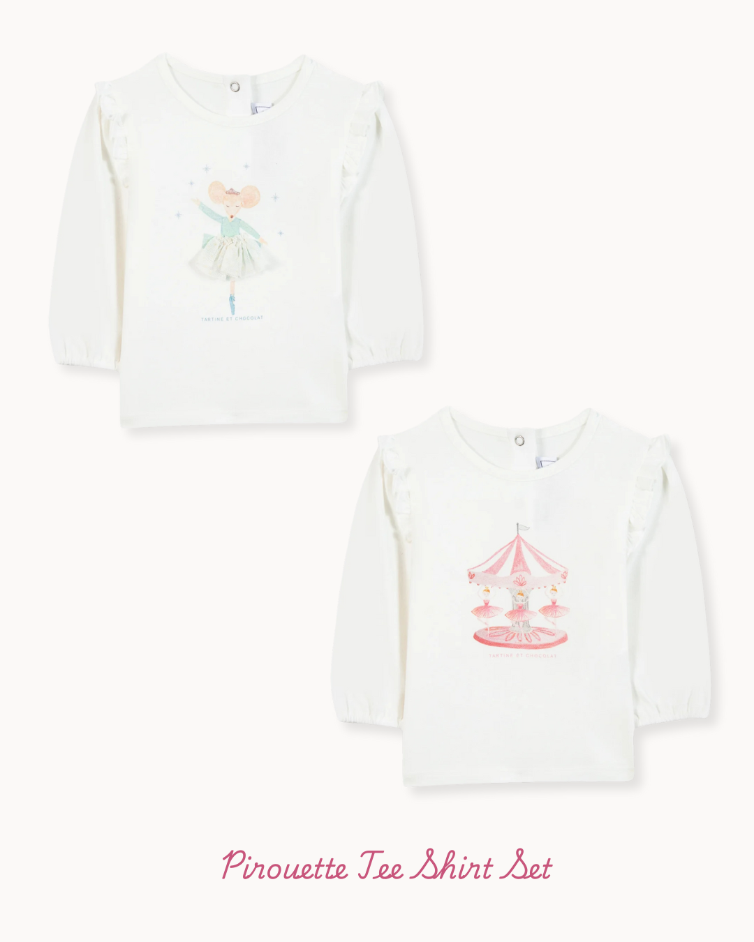 Pirouette Tee Shirt Set