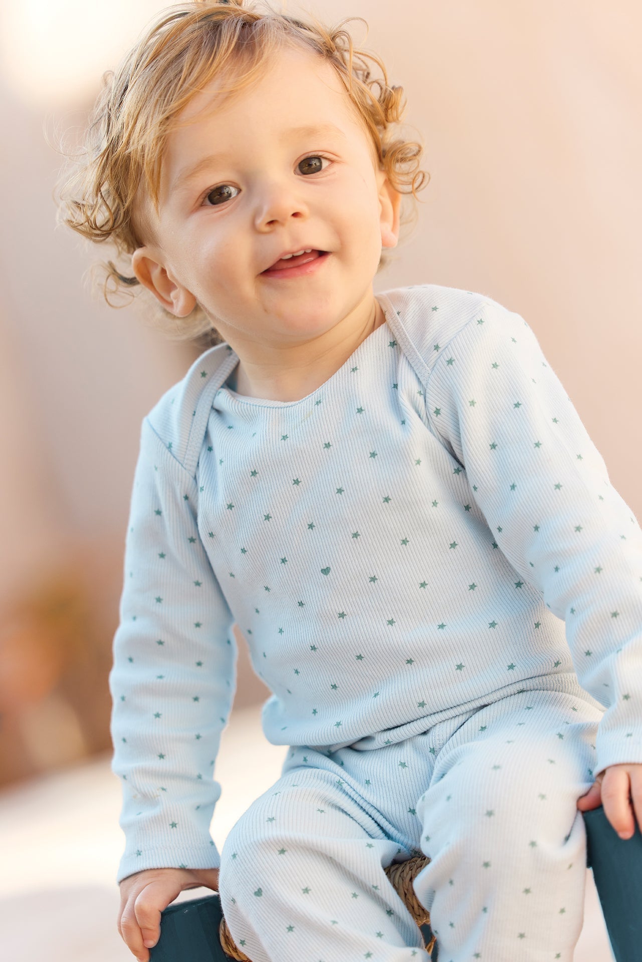 PAJAMAS 2 PIECES Blue dodo stars