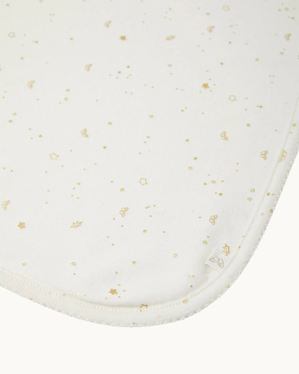 Briss Star & Crown Swaddle Blanket - Natural