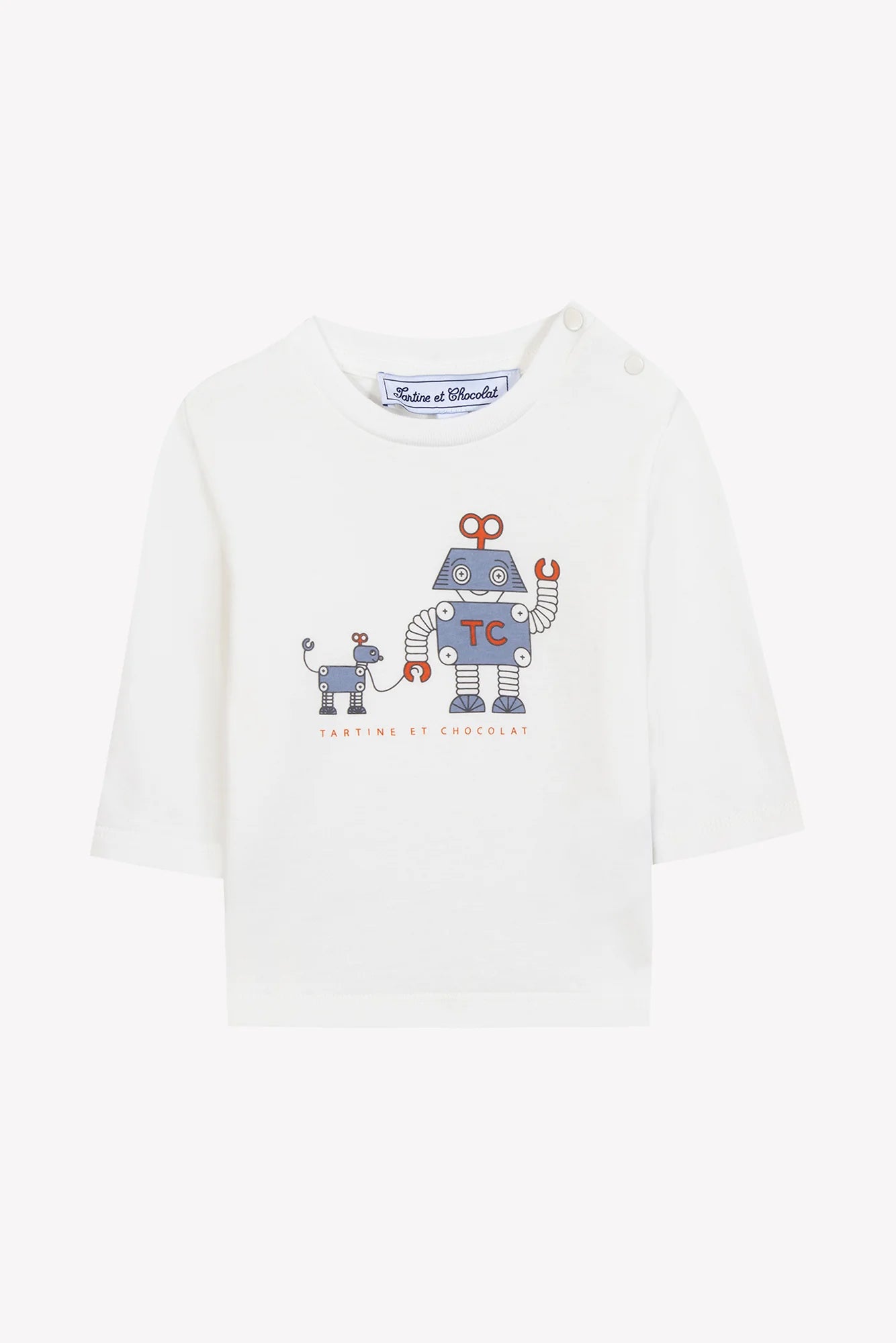 T-SHIRT rust Illustration robot