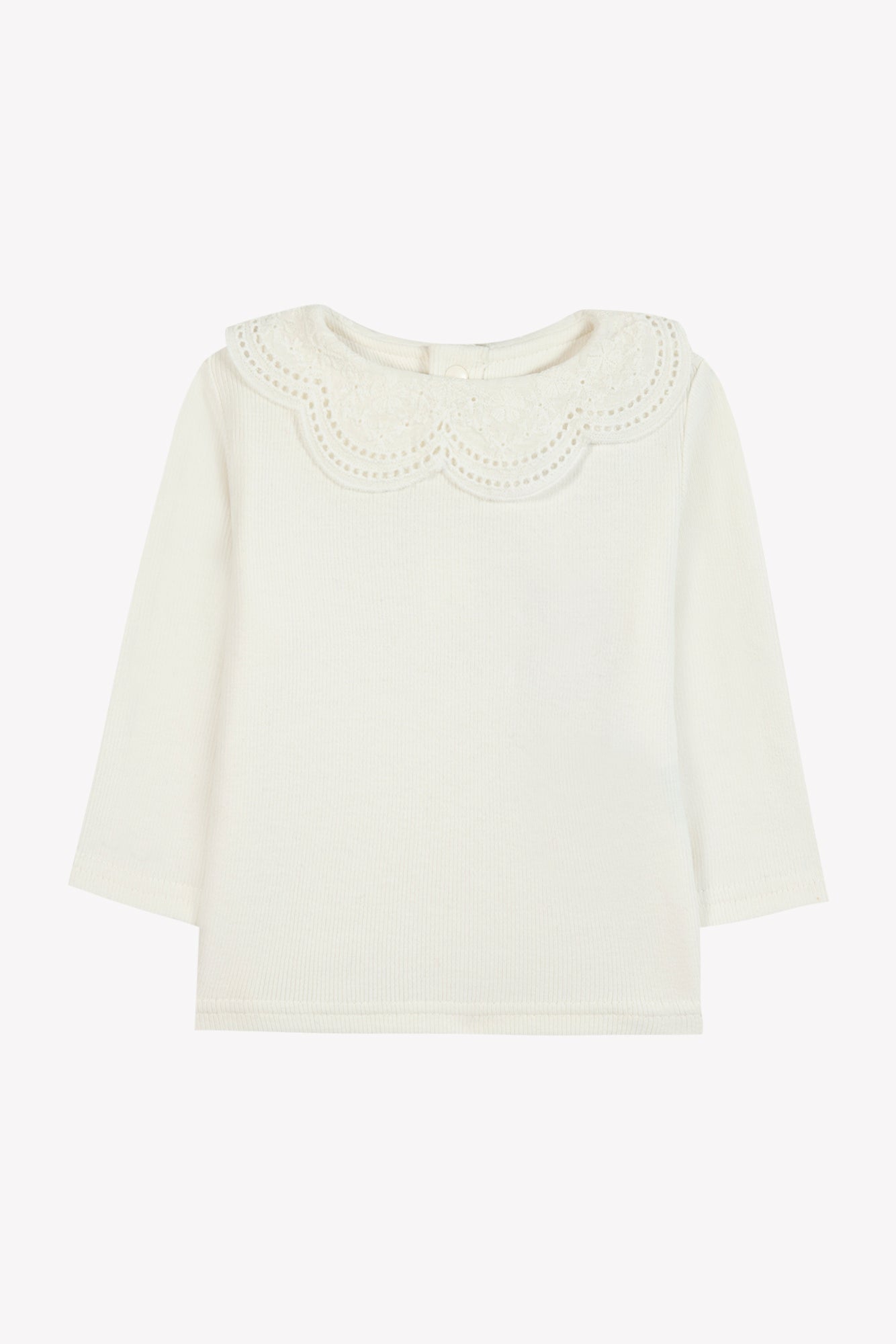 T-SHIRT Ecru Collar Race