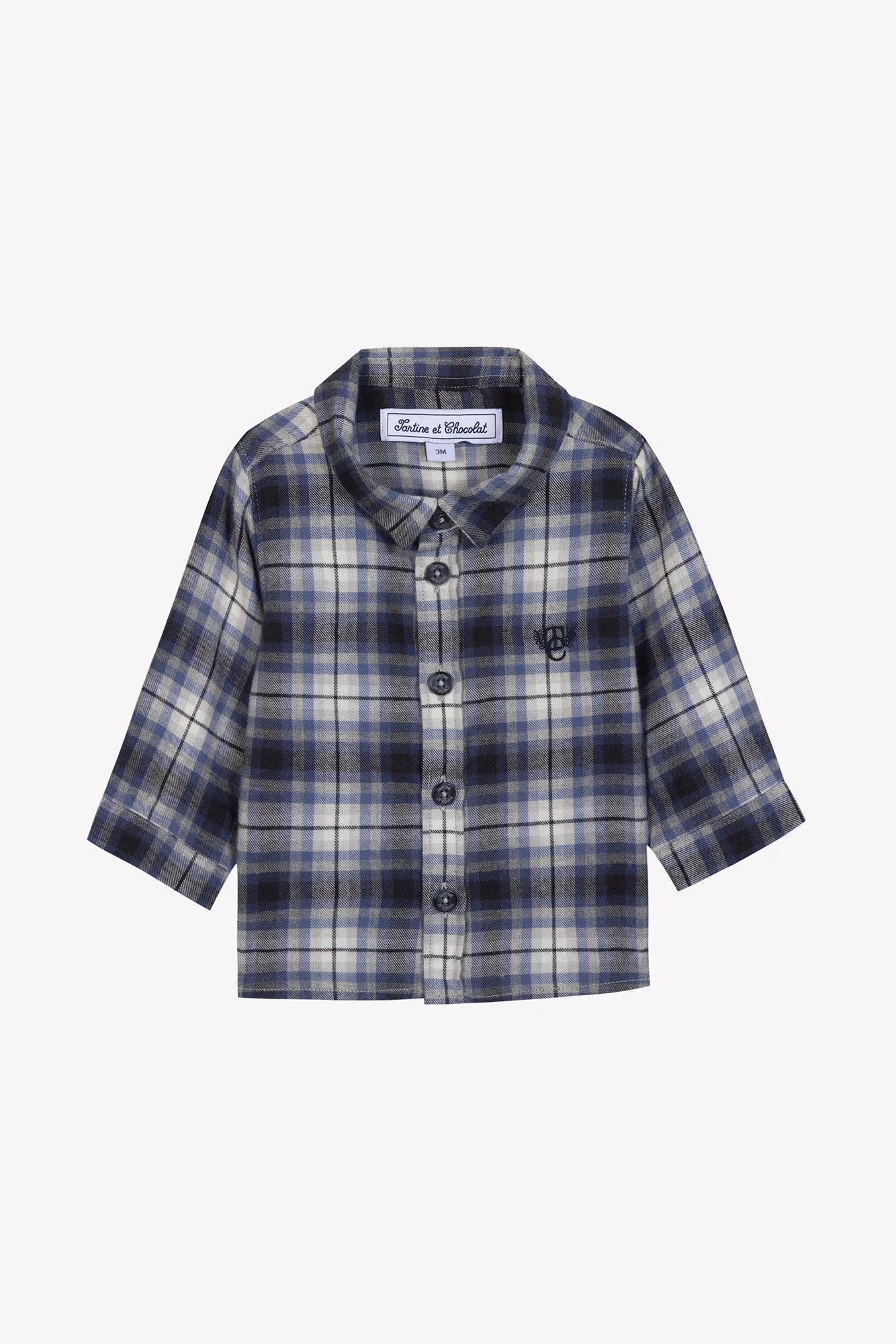 OVERSHIRT Grey AVERAGE Flannel