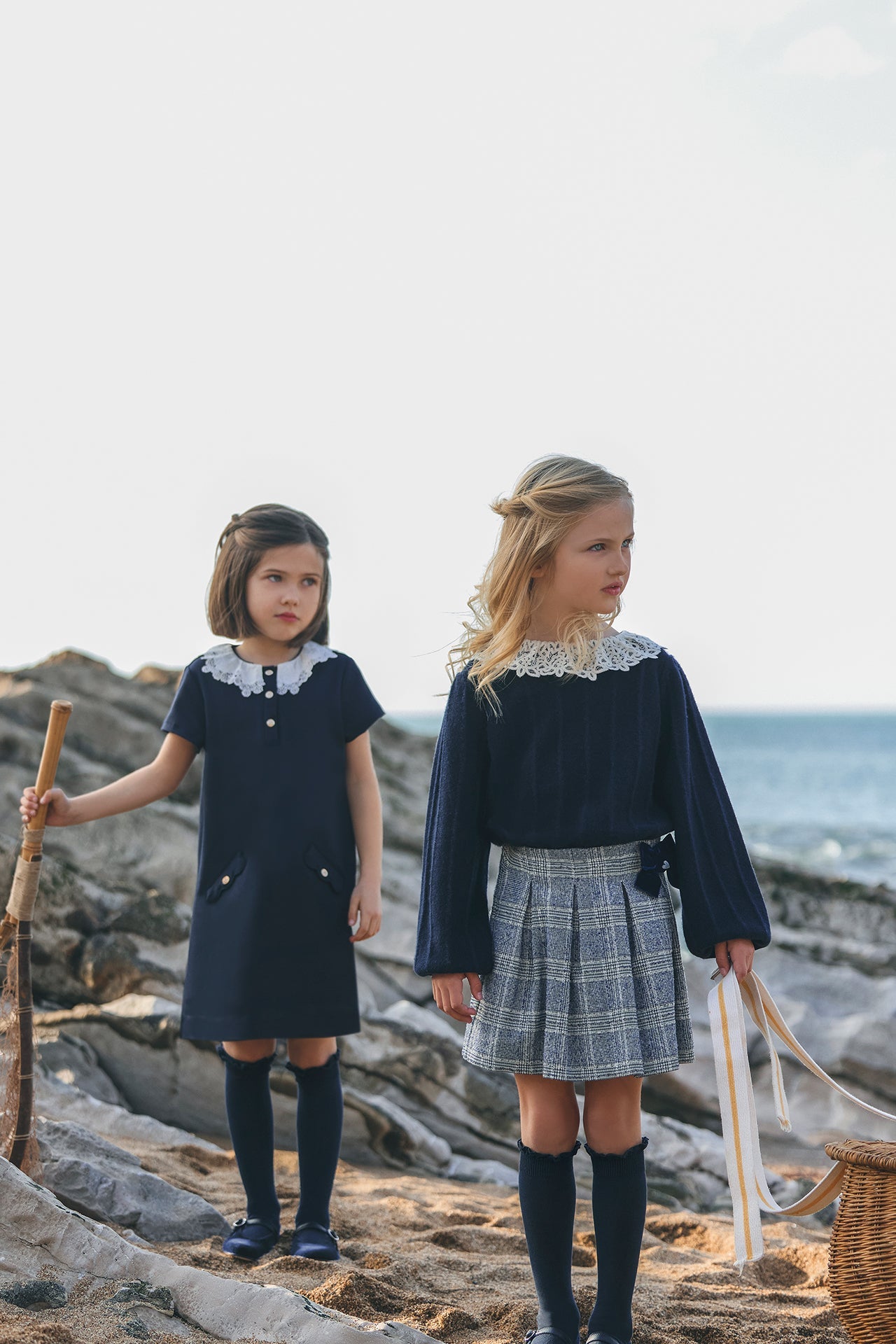 SKIRT Navy has Check