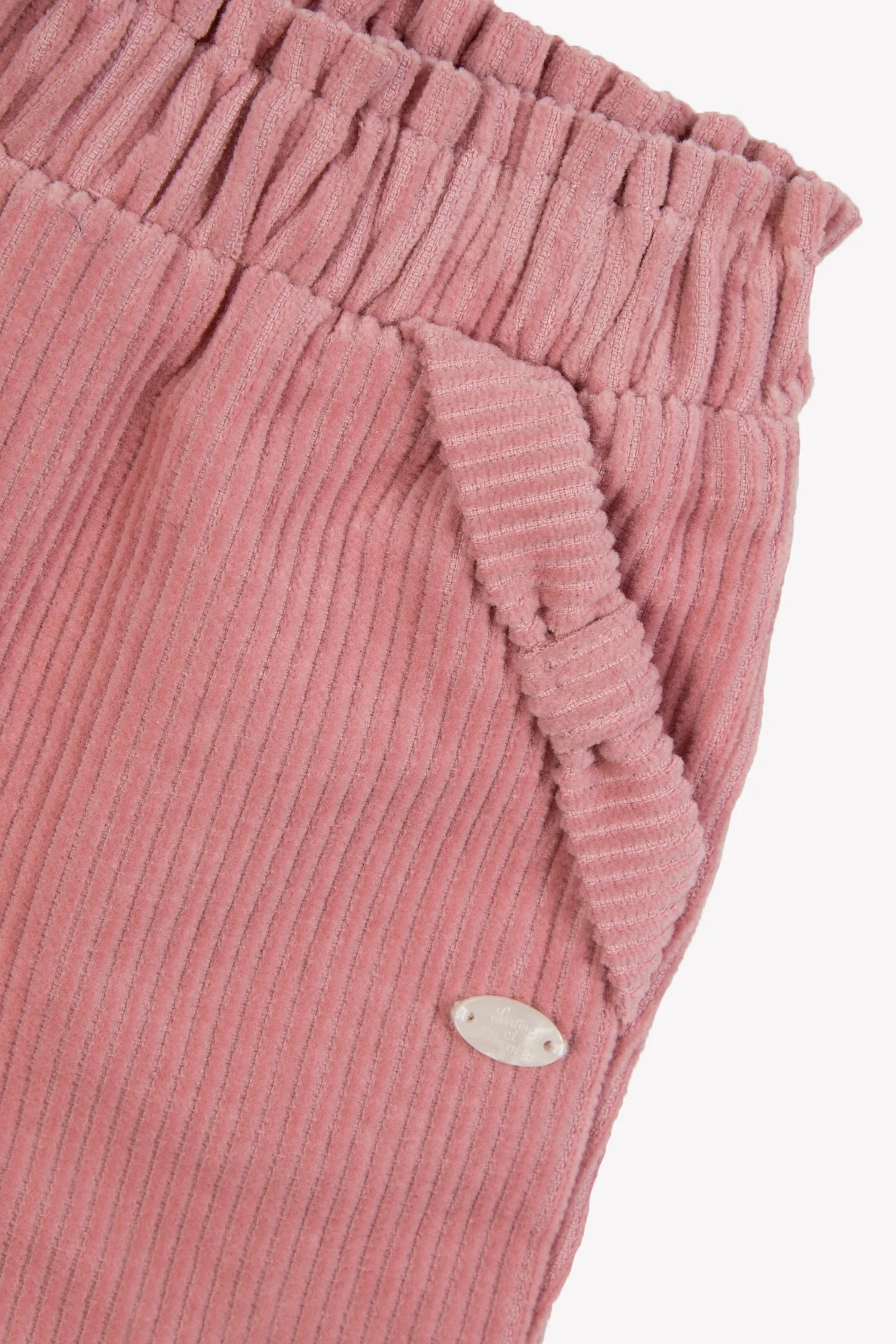 TROUSERS Myosotis Velvet Bow