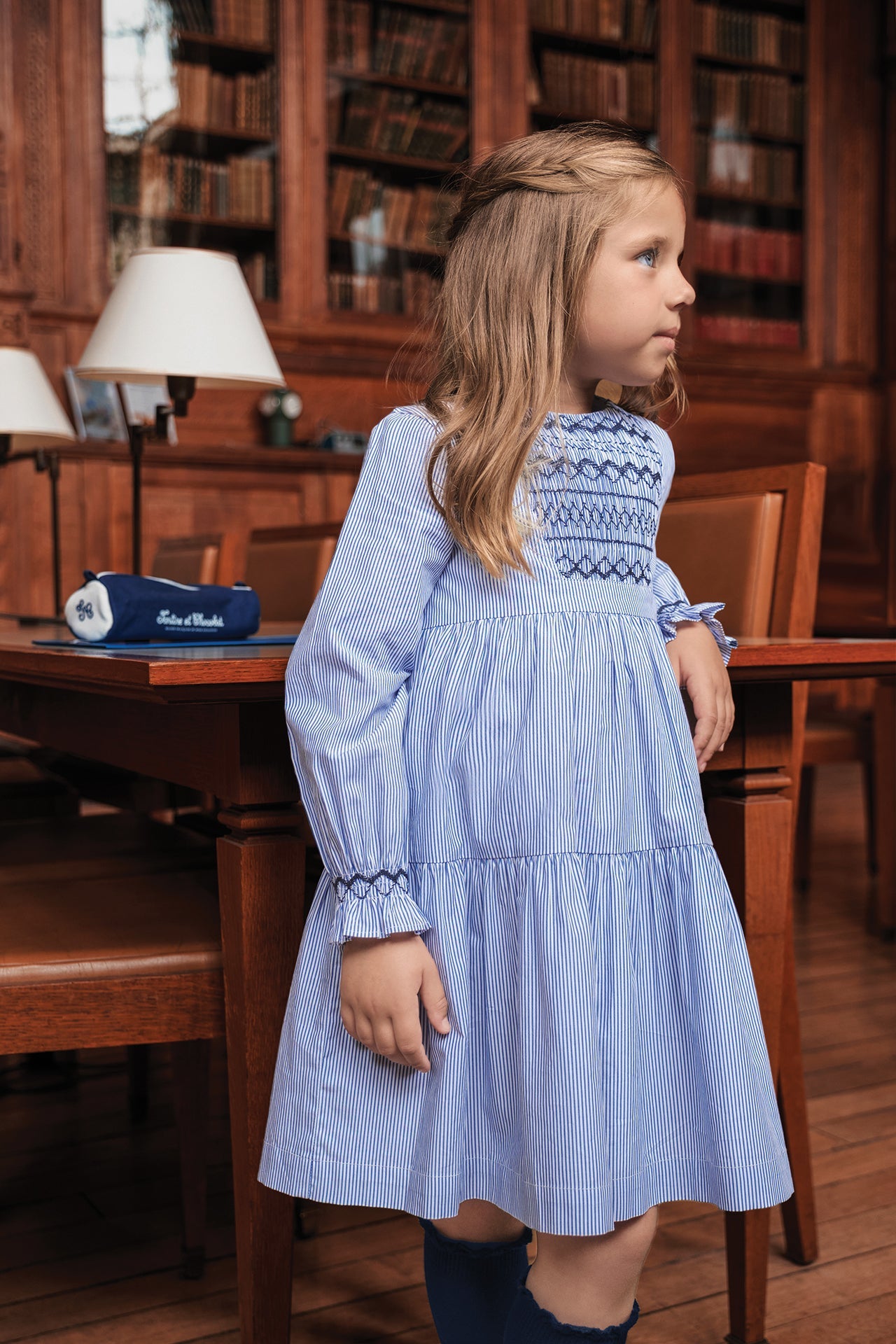 DRESS Chambray Stripes