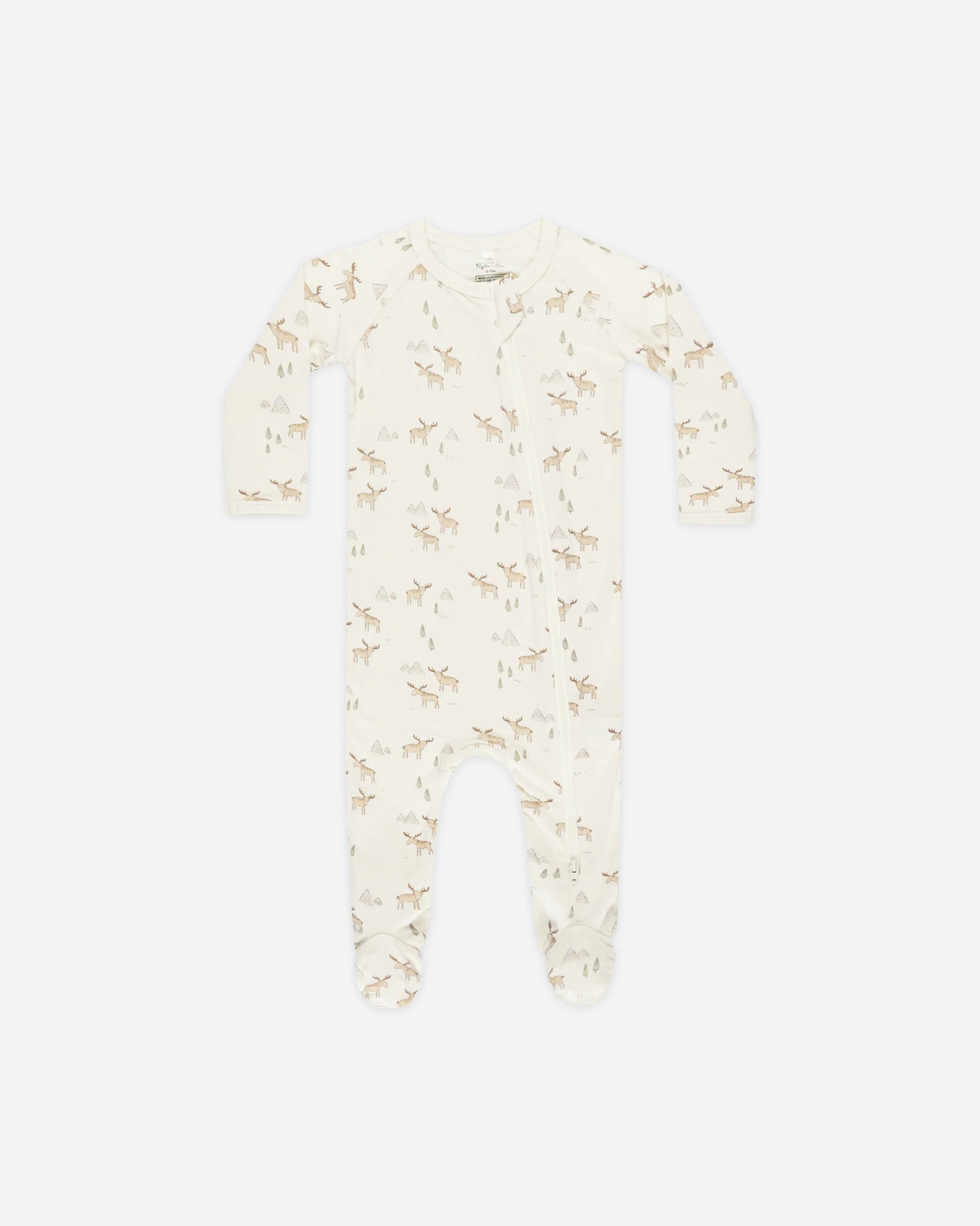 Footed Pajamas || Moose by Ryle + Cru