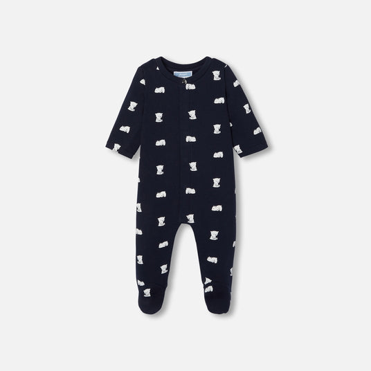 Baby fleece pajamas by Jacadi