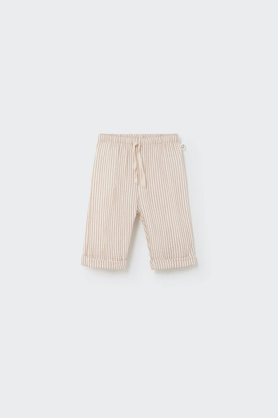 STRIPED GAUZE BABY PANTS
